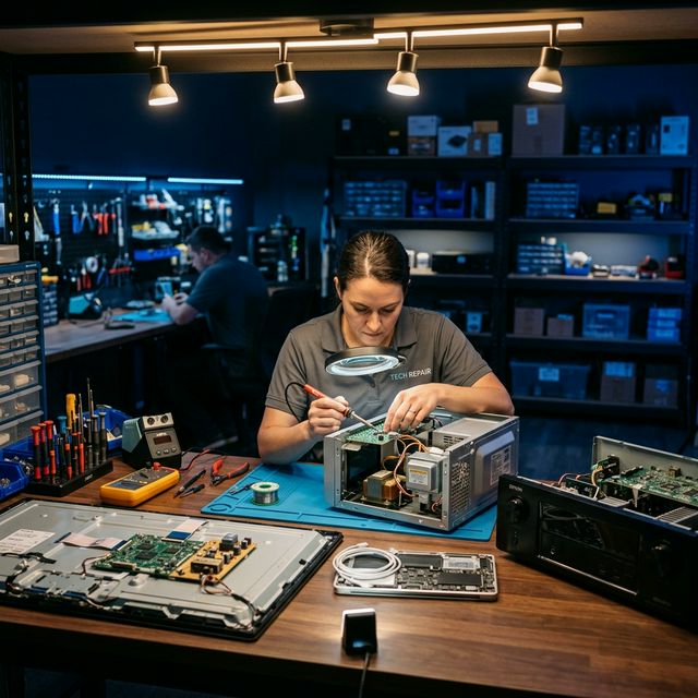 Reparación de electrónica doméstica